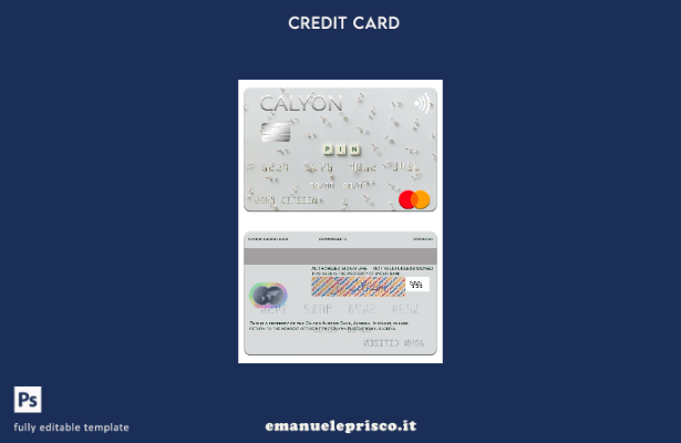 modello mastercard Algeria Calyon Algérie Bank in stile verificato